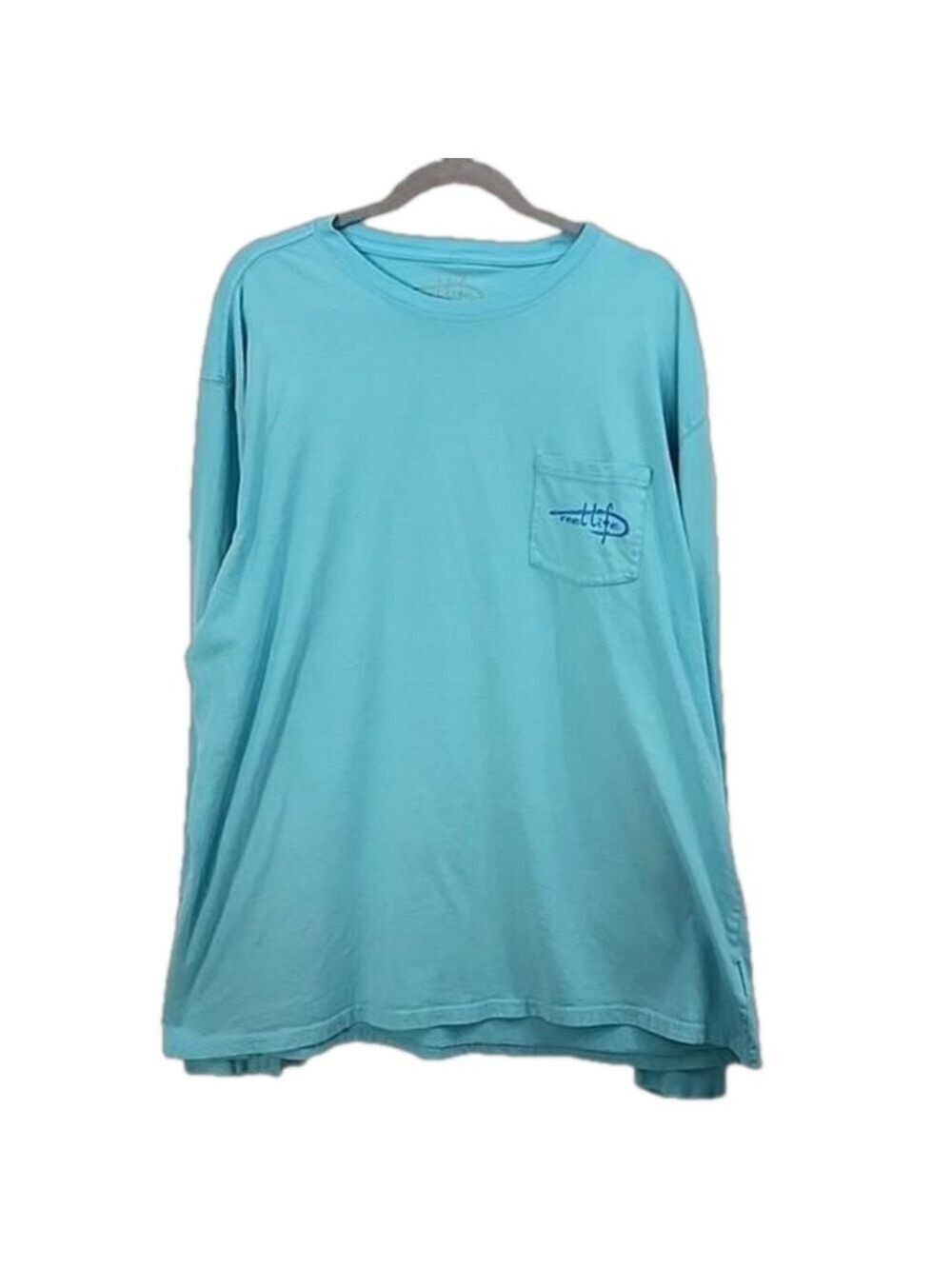 REEL LIFE LONG-SLEEVED LIGHT BLUE SIZE XXL